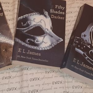 Fifty Shades of Grey Trilogy 1 2 3 Set Paperback Books